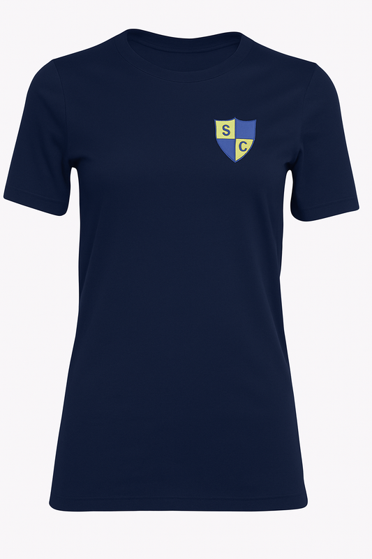 Remera Sporting Club Azul Marino