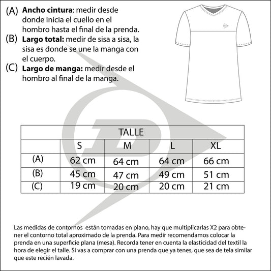 Remera Dunlop Ace Pro Training Mujer