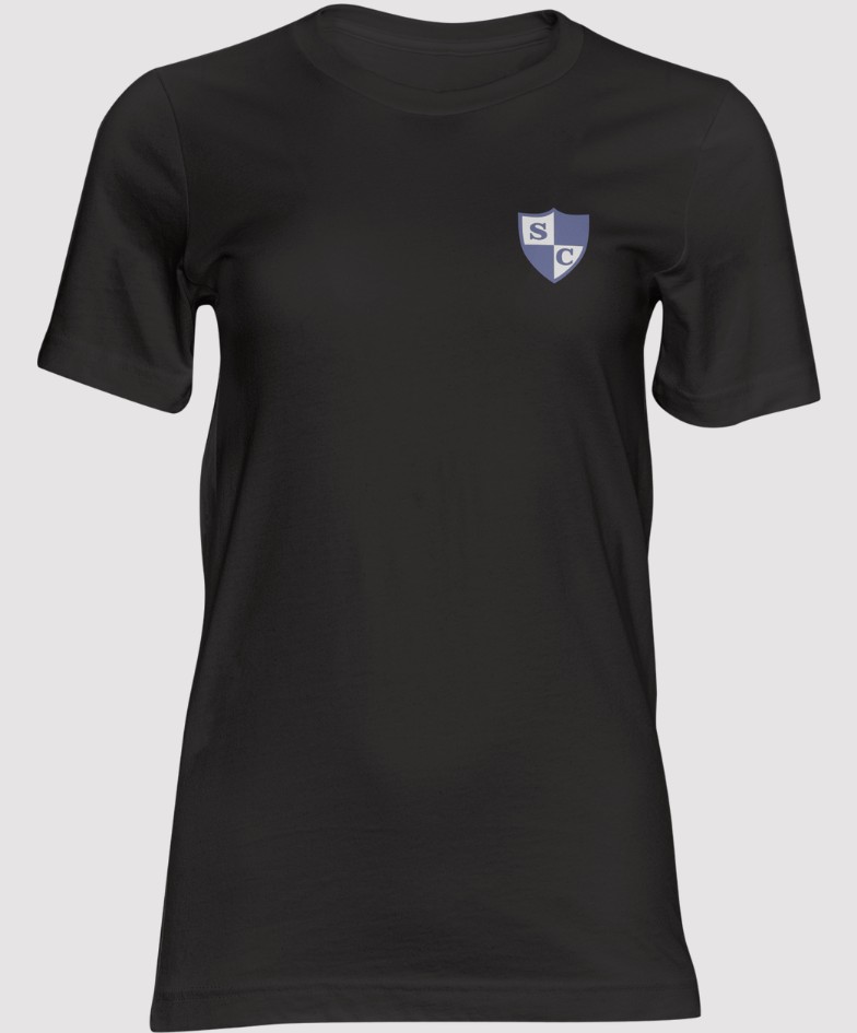 Remera Sporting Club Negra